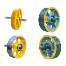 elevator deflector sheave pulley for couterweight